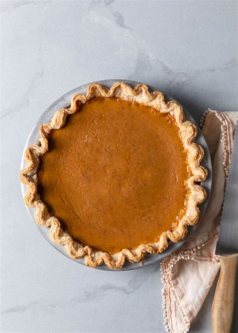 Pumpkin Pie without Evaporated Milk - Style Sweet