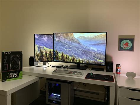 Upgrades: New 43 inch 4k Monitor (LG-43UD79) and a GTX 2080ti | Gaming room setup, Home office ...