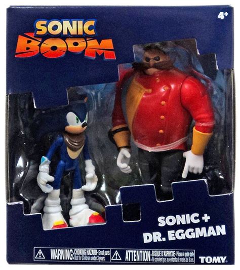 Sonic The Hedgehog Sonic Boom Dr. Eggman Sonic 3 Action Figure 2-Pack TOMY - ToyWiz