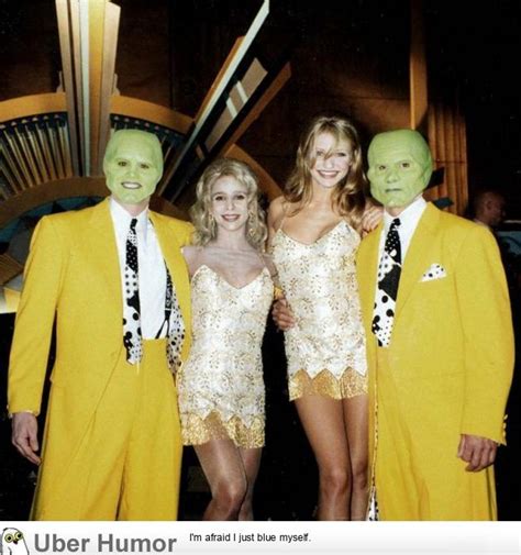 Jim Carrey, Cameron Diaz, and stunt doubles on the set of ‘The Mask ...