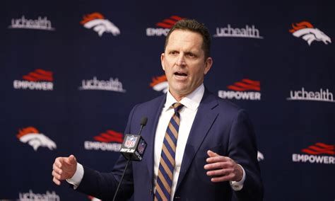 George Paton is still the Broncos general manager, for now