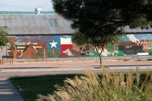 Building mural - Stanton - The Portal to Texas History