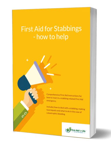 First Aid for Stabbings E-Book - Free Help from First Aid for Life