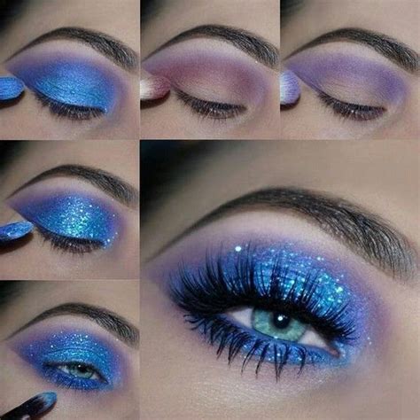 60+ Best Eyecatching Blue Glitter Eyeshadow Makeup Ideas You May Love ...