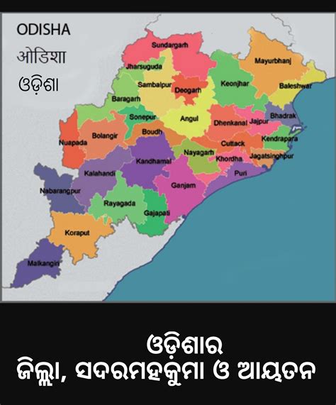 How Many District in Odisha । How many district in odisha state