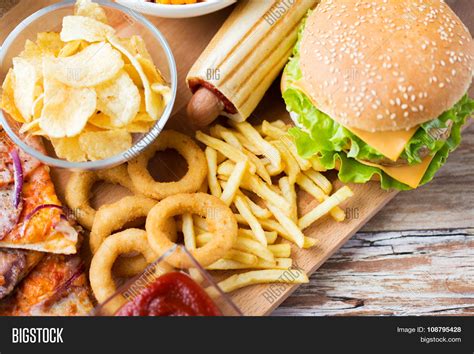 Fast Food Unhealthy Image & Photo (Free Trial) | Bigstock