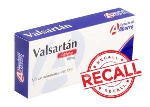 Valsartan Recall Due To Cancer Risk