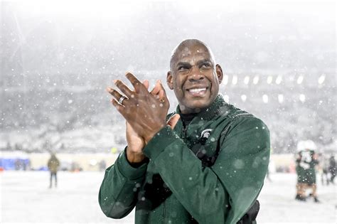 MSU's Mel Tucker Named Big Ten Coach Of The Year