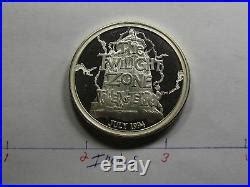 Disney World Twilight Zone Tower Of Terror 1994 Opening 999 Silver Coin ...