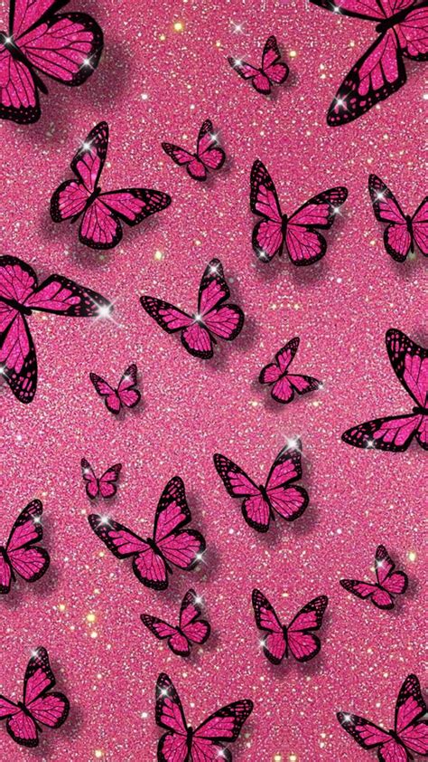 Wallpaper Pink Butterfly Themes - yuriblogspot22