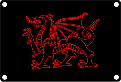 Red Dragon of Wales – 1st Amendment Hitch Covers