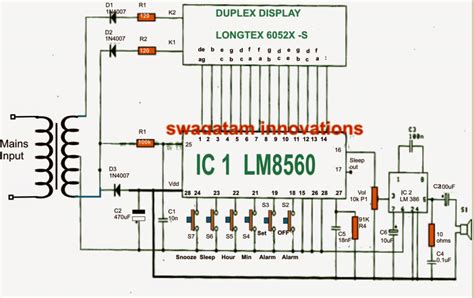 Simple Digital Clock Circuit Explained