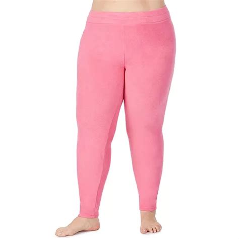 Women's Plus Size Cuddl Duds® Fleecewear with Stretch Leggings