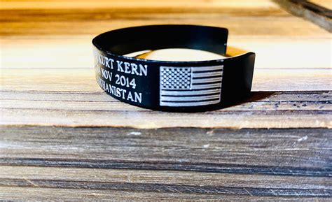 Military Memorial Bracelets | Etsy