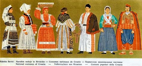 FolkCostume&Embroidery: Overview of Croatian costume part 1; Western Pannonian Croatia