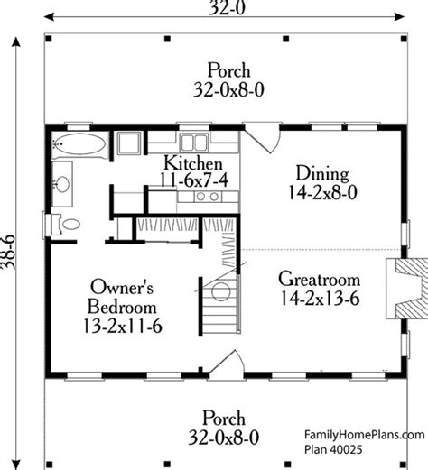 Small House Floor Plans | Small Country House Plans | House Plans Online