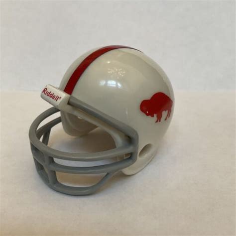 Buffalo Bills Riddell NFL Pocket Pro Throwback Custom Concept Silver H ...