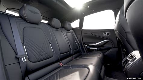 Aston Martin DBX Onyx Black | 2021MY | Interior, Rear Seats