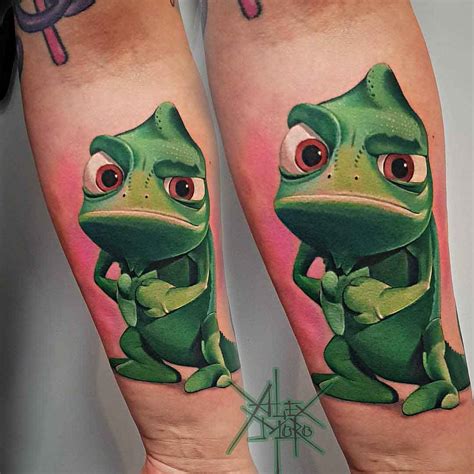 Tangled Chameleon Tattoo - Best Tattoo Ideas Gallery