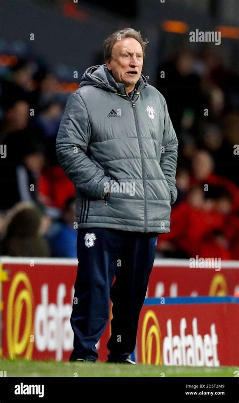 Cardiff City manager Neil Warnock Stock Photo - Alamy