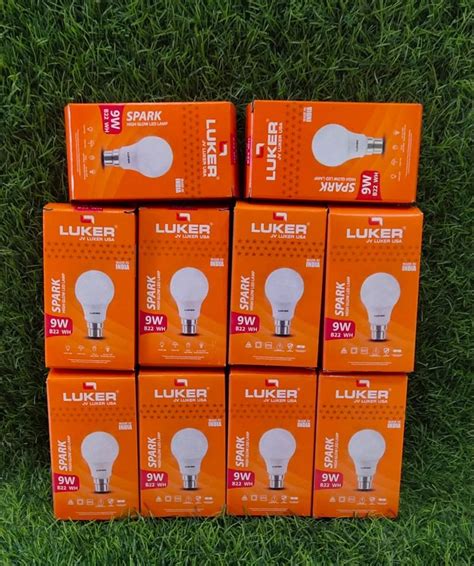 Luker 9w Led Bulb ( PACK OF 10 ), Cool White at Rs 800/test in Madurai | ID: 2851951981655