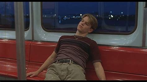 Matt Damon in Good Will Hunting (1997) | Good will hunting, Good movies ...