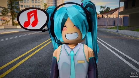 Roblox Hatsune Miku for GTA San Andreas