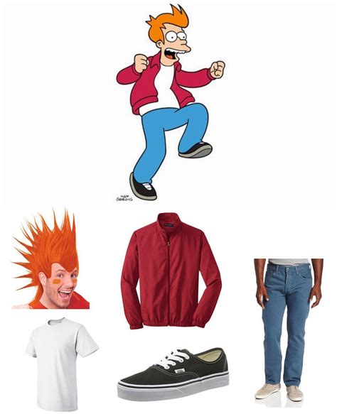 Philip J. Fry Costume | Carbon Costume | DIY Dress-Up Guides for ...