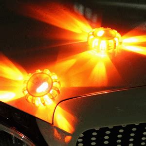 2 Packs LED Road Flares Flashing Warning Light – Next Deal Shop