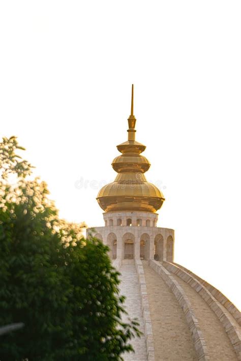 Beautiful Photo of the Traditional Famous Temple in Mayapur. Stock ...