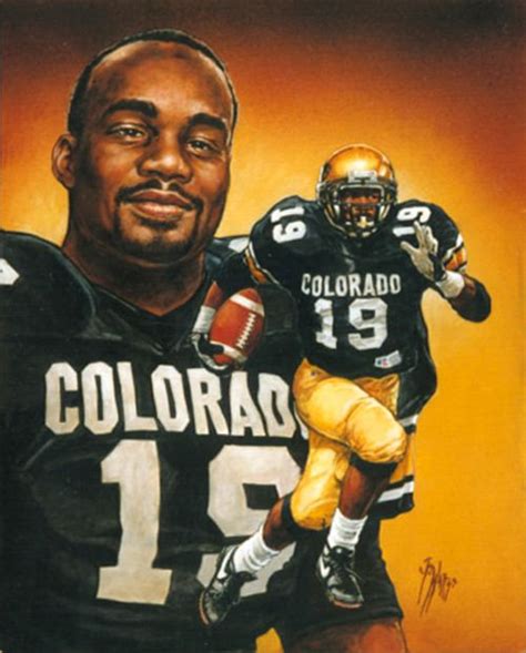 1994 Rashaan Salaam - Colorado | College football players, Heisman trophy winners, Vintage football