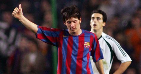 Can you name Barcelona's XI from Lionel Messi's La Liga debut in 2004?