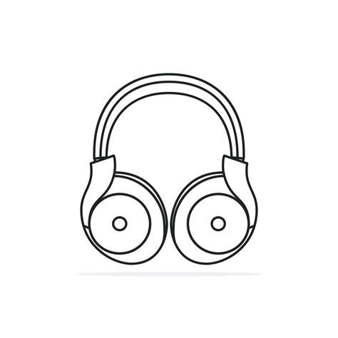 Gray and orange color combination high-quality headphones. headphone product vector illustration ...