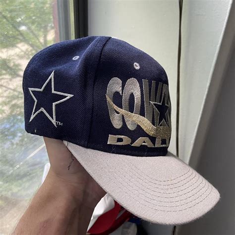 vintage 90s Dallas Cowboys script hat 🧢 shipping... - Depop