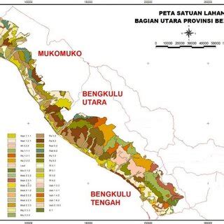 Map of this year research location in Pondok Kubang District, Central ...