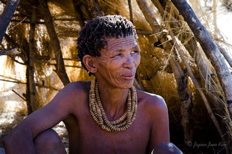 The Humble Life of the Bushmen (San Tribe) of Namibia, Africa