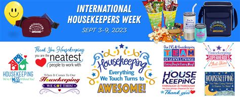 International Housekeepers Week 2023 | Gifts for Housekeepers and ...