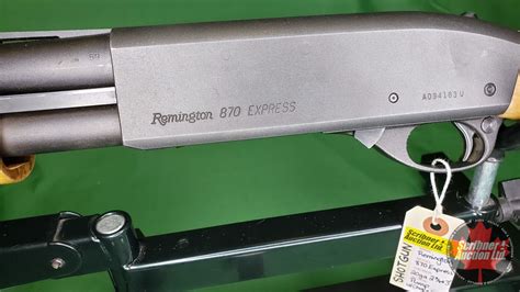 Shotgun: Remington 870 Express 20ga 2-3/4" & 3" Pump w/Chokes S/N#A0941830