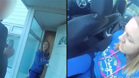 Footage shows the moment nurse Lucy Letby is arrested for murdering babies