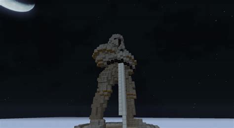 Knight Statue Minecraft Map