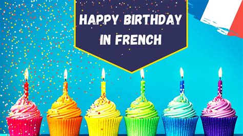 Happy Birthday! Learn birthday vocabulary in French