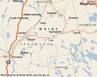 Where is Lee, Maine? see area map & more