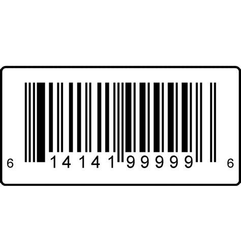 EAN Barcode Labels 40x20mm Printed Labels Express