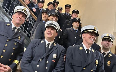 New Bedford Fire Department, City Council recognize firefighters for ...