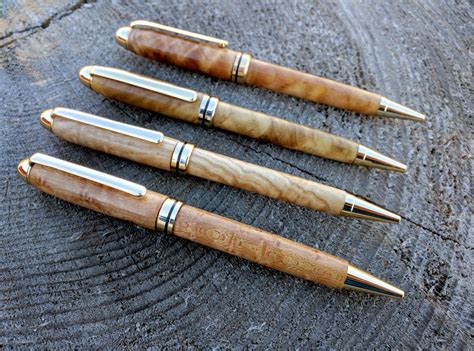 Designer Twist Wooden Pen Gift for Him Engraved Wooden Pen - Etsy