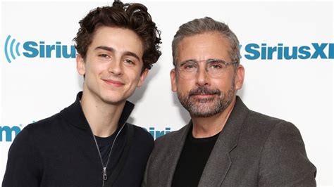 Timothée Chalamet Had To Tell Steve Carell He's Become A "Sex Icon"