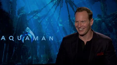 Patrick Wilson (Orm) AQUAMAN Interview - YouTube