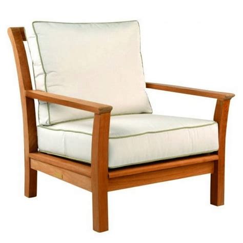 Kingsley Bate Chelsea Teak Deep Seating Lounge Chair