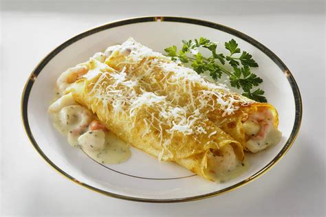 Seafood Crêpes with Shrimp and Lobster | Recipe | Seafood crepes recipe ...