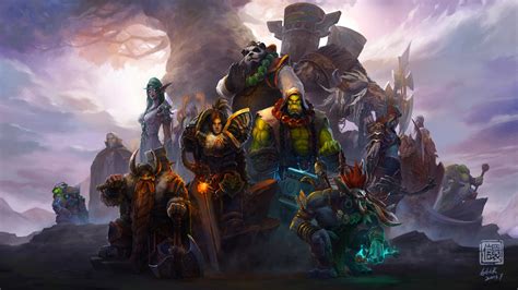 1920x1080 Resolution World of Warcraft Heroes 1080P Laptop Full HD Wallpaper - Wallpapers Den